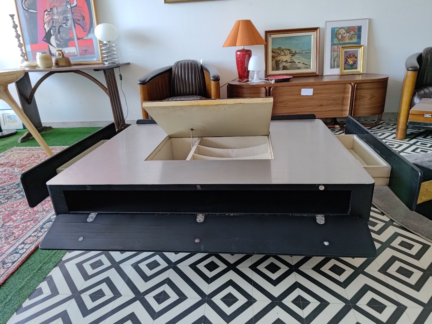 Table basse Caori de Vico Magistretti pour Gavina 1962