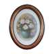 Tableau ancien bouquet de fleurs
