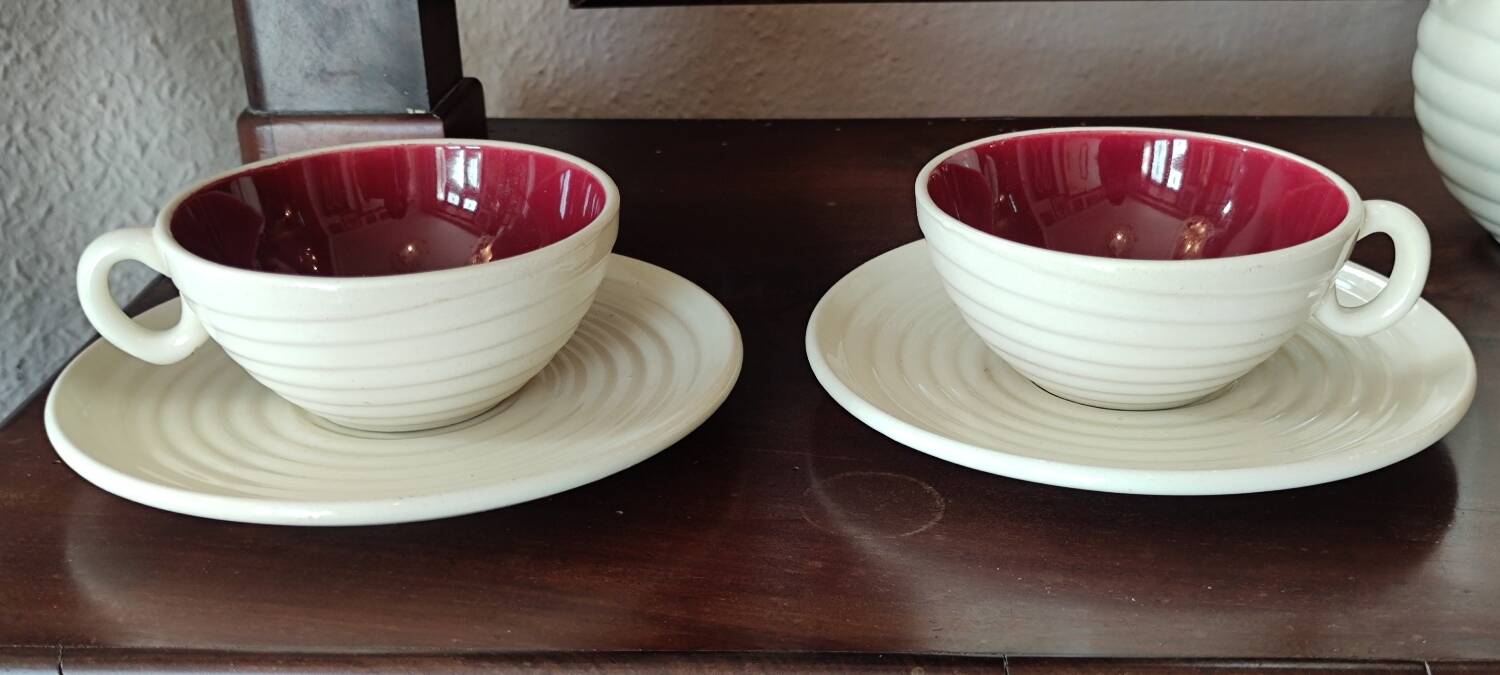 Tea or coffee service Face to Face Tête à tête Saint Clément France