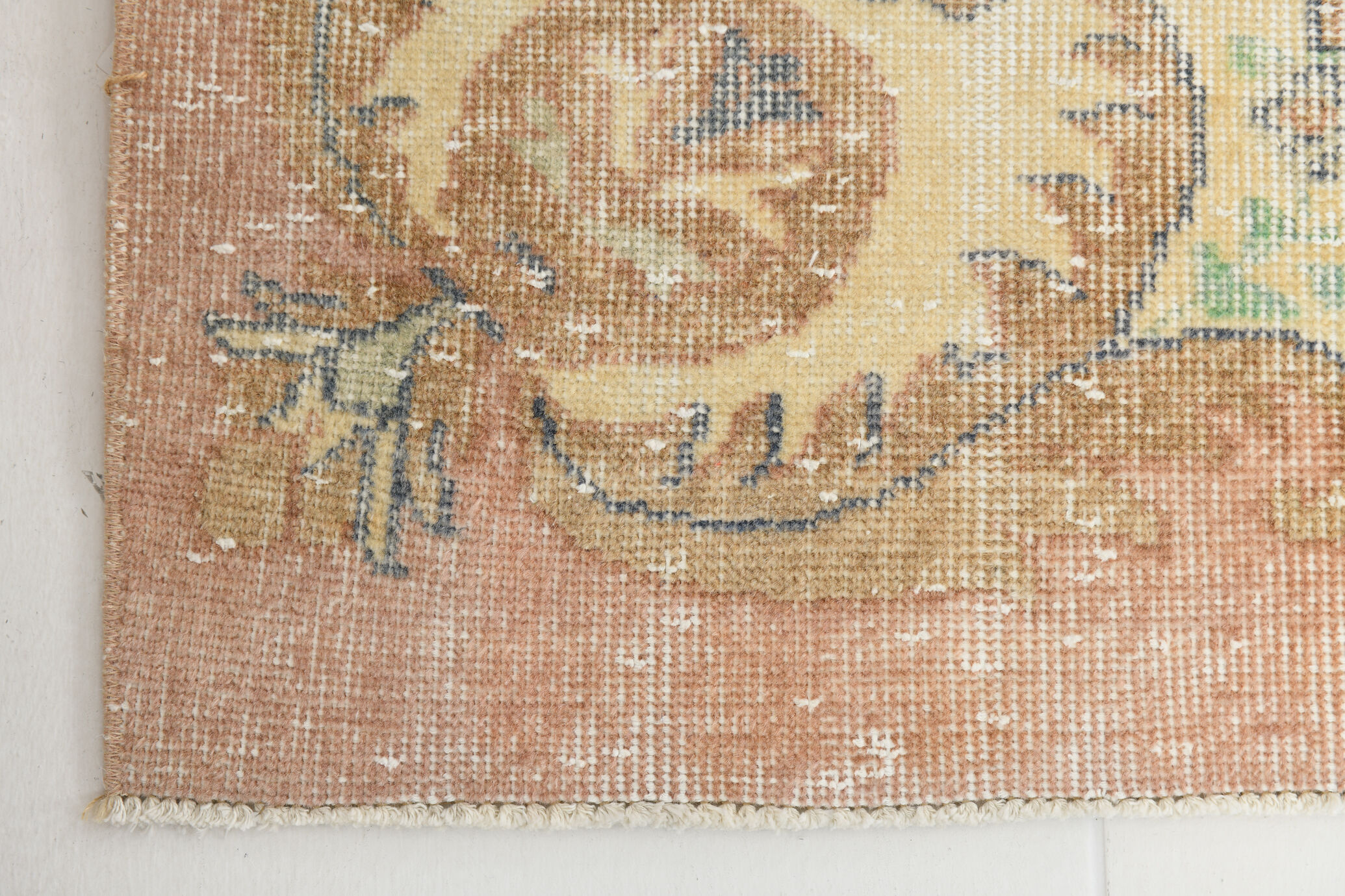 Handmade wool tapis carpet 290x200cm