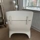 Vintage space age fauteuil van Carl Straub, Germany. Nieuw gestoffeerd!