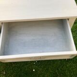 Ivory white console