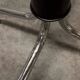 Manail holder parrot metal chrome industrial 1960