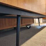 Scandinavian sideboard in teak and metal