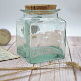 Vintage coffee jar with pure tin