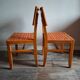Paire de chaises Pierre Cruège – Modèle "Reconstruction" – 1950