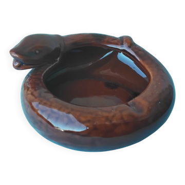 Ceramic snake ashtray