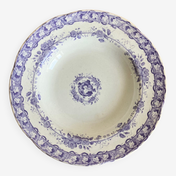 19th century Creil and Montereau plate