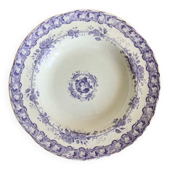 19th century Creil and Montereau plate