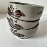 Trio bowls Grès de l'Arnon