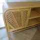 Buffet bas 2 portes -rotin tressé-bambou -cannage