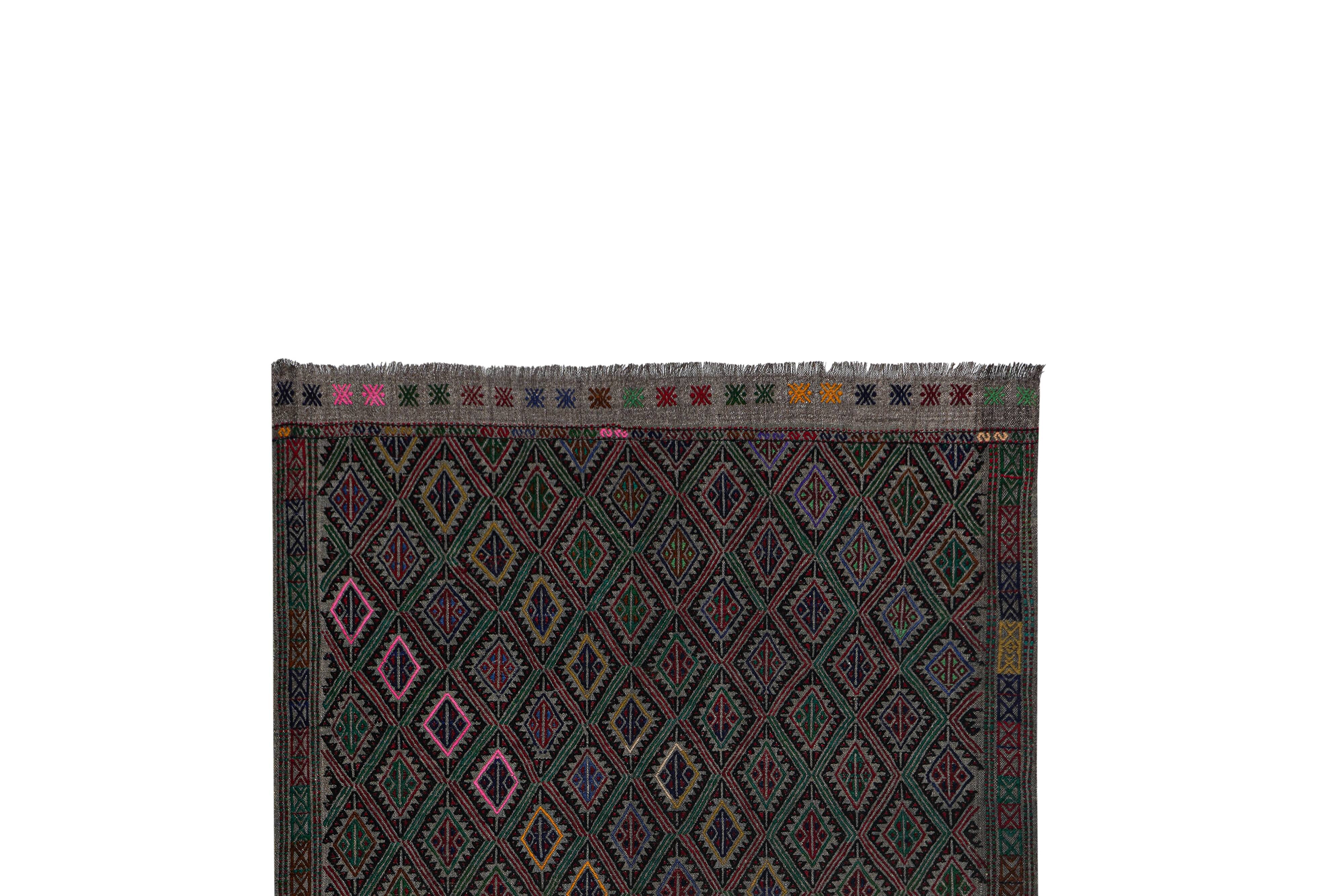 Vintage Turkish Oushak Rug Handwoven 120x190 cm