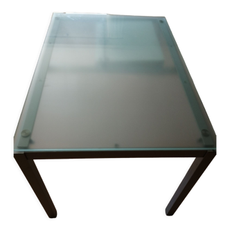 Table en verre