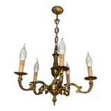 Bronze chandelier