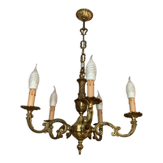 Bronze chandelier