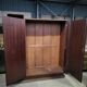 Asymmetrical art deco rosewood veneer cabinet