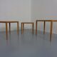 Danish Oak Nesting Tables by H.W. Klein for Bramin, 1960s, Set of 3