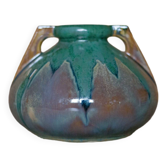 Vase art nouveau, vase art déco, vase Denbac, vase à anses, collection, décoration intérieur, vase