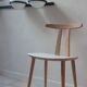 Chair j48, design poul m.volther, 1950, fdb møbler