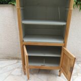 Beautifully crafted Louis XVI style bookcase in wood.