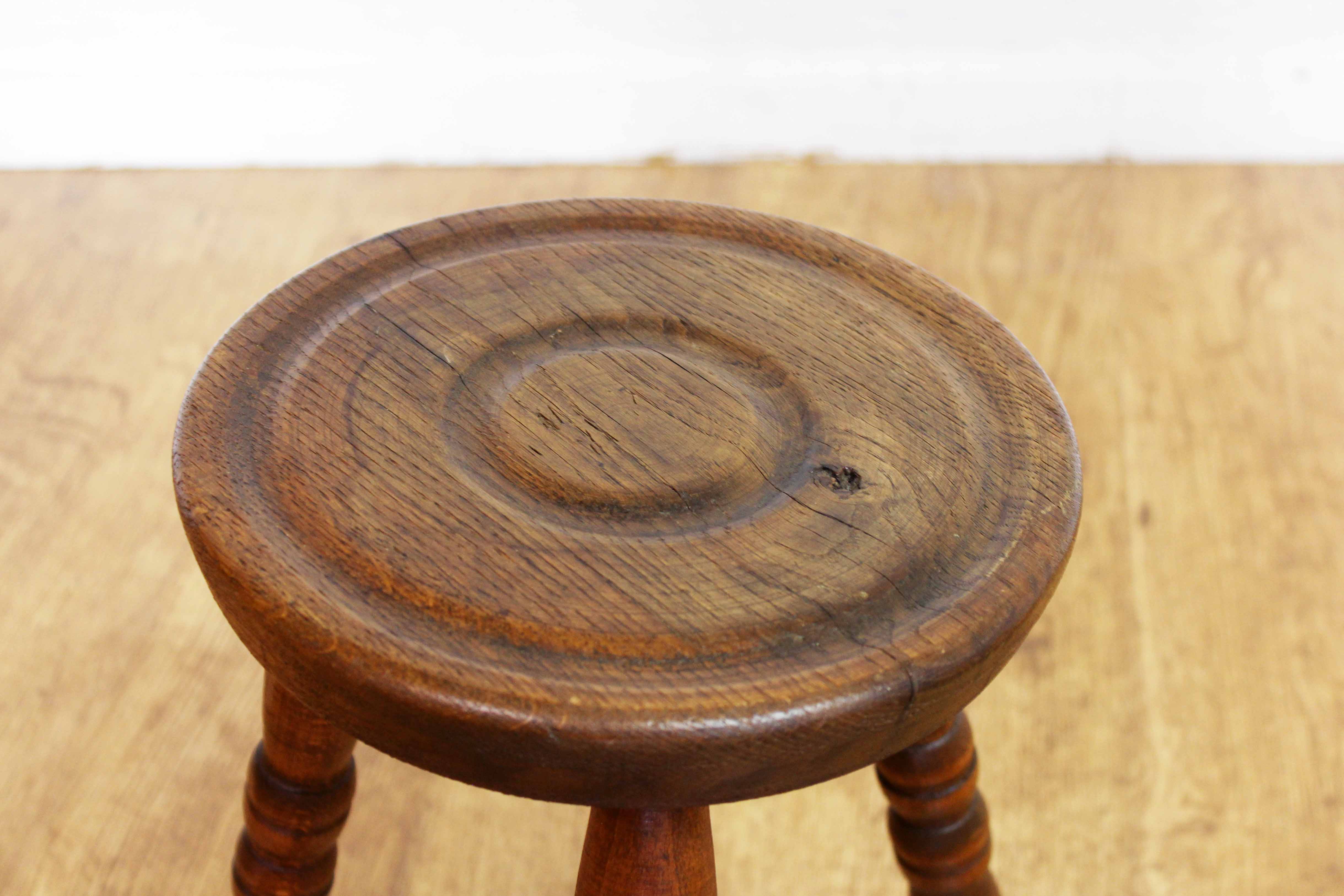 Old farm stool