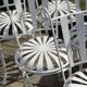 Vintage garden chairs by Francois CARRE