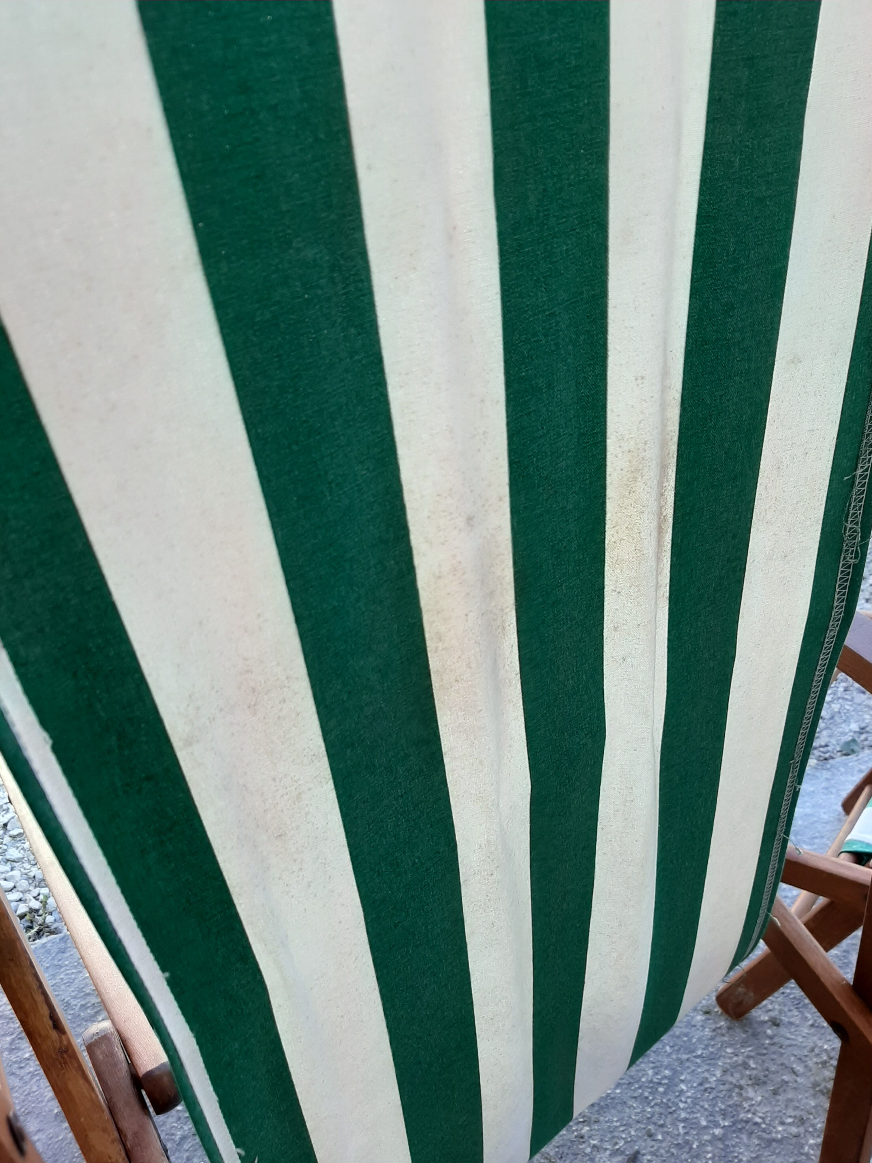 Pair of Chilean vintage sunbeds