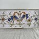 Dessert service, earthenware, Martres-Tolosane, signed Matet France