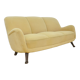 Vintage velvet sofa by Berga Mobler, Sweden 1940s