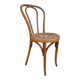Chaise bistrot en bois courbé et cannage Horgen Glaris, Suisse vers 1900