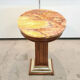 Table centrale art déco ovale De Coene