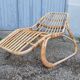 Fauteuil,  chaise longue rotin Ikea vintage