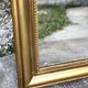Mirror high 171 cm / 107 cm large mirror louis Philippe Golden has the sheet d gold