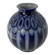 Vase boule d’époque Art Déco en grès d’Alsace par Hubert Krumeich-Remmy