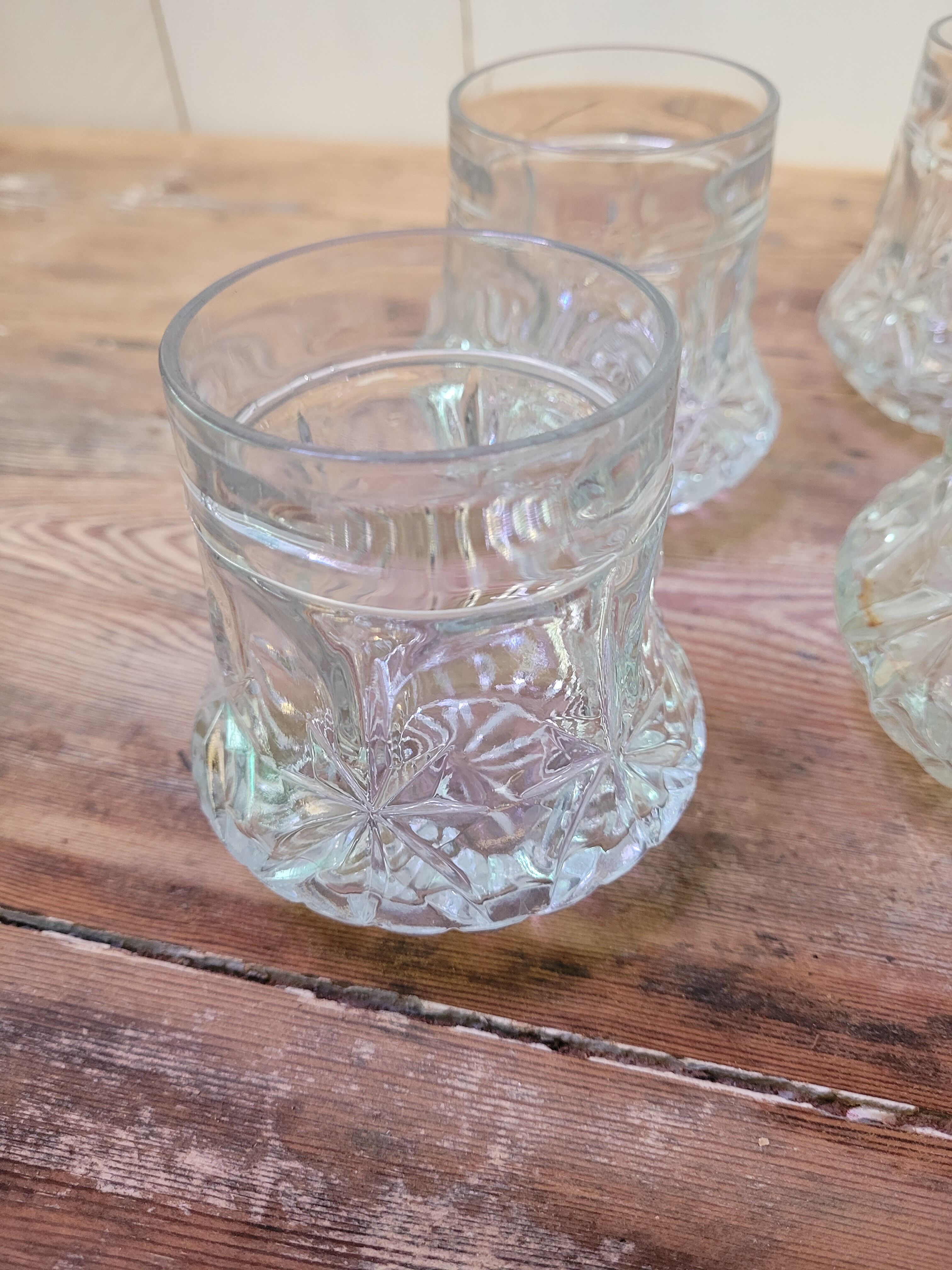 Whisky decanter with 6 glasses