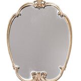 Vintage Louis XV Style Bronze Mirror