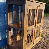 Old teak mesh pantry