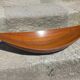 Scandinavian teak fruit bowl stamped from the 1950s.
