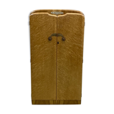 Armoire anglaise d'étudiant des années 1960 en loupe d'orme
