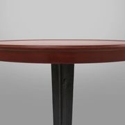 Cast Iron Bistro Table with Bakelite Top from Louis Vuitton, France, 1930s