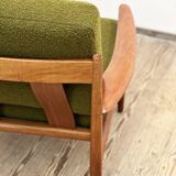 Danish Mid-Century Design Teak Armchair by Grete Jalk for France & Søn, Denmark, 1950s