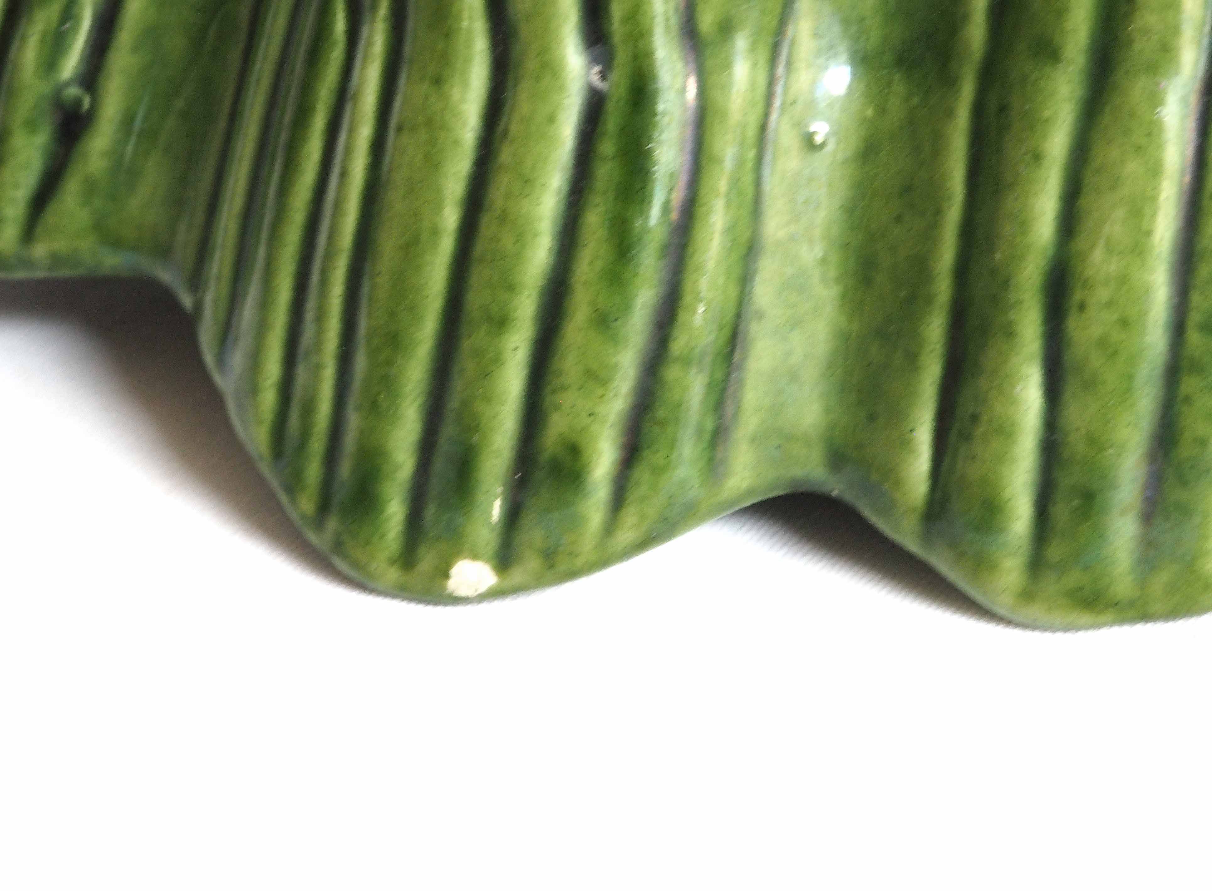 Saladier bénitier vert