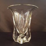 Vase en verre épais