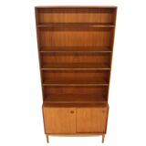 Teak library, Bränntorps, Sweden, 1960