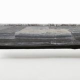 Rare brutalist Brazilian stone coffee table by Pia Manu, ca. 1960