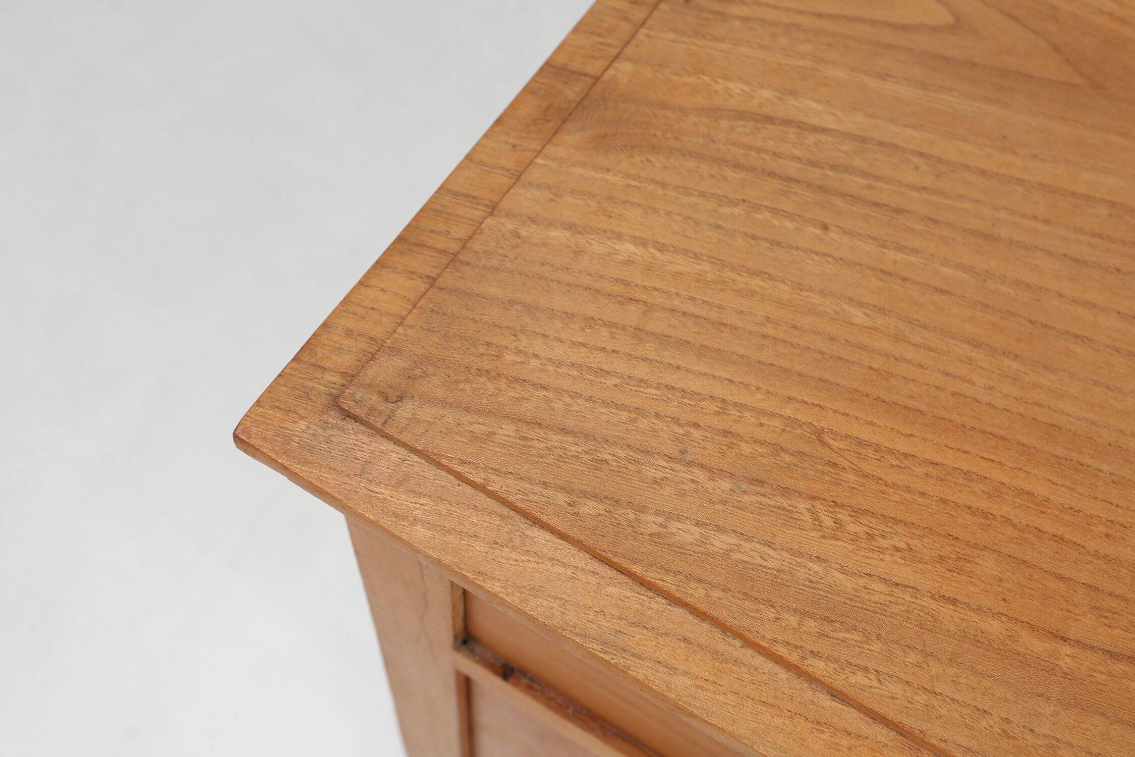Art Deco Nightstand in Pine Wood, France, 1930s