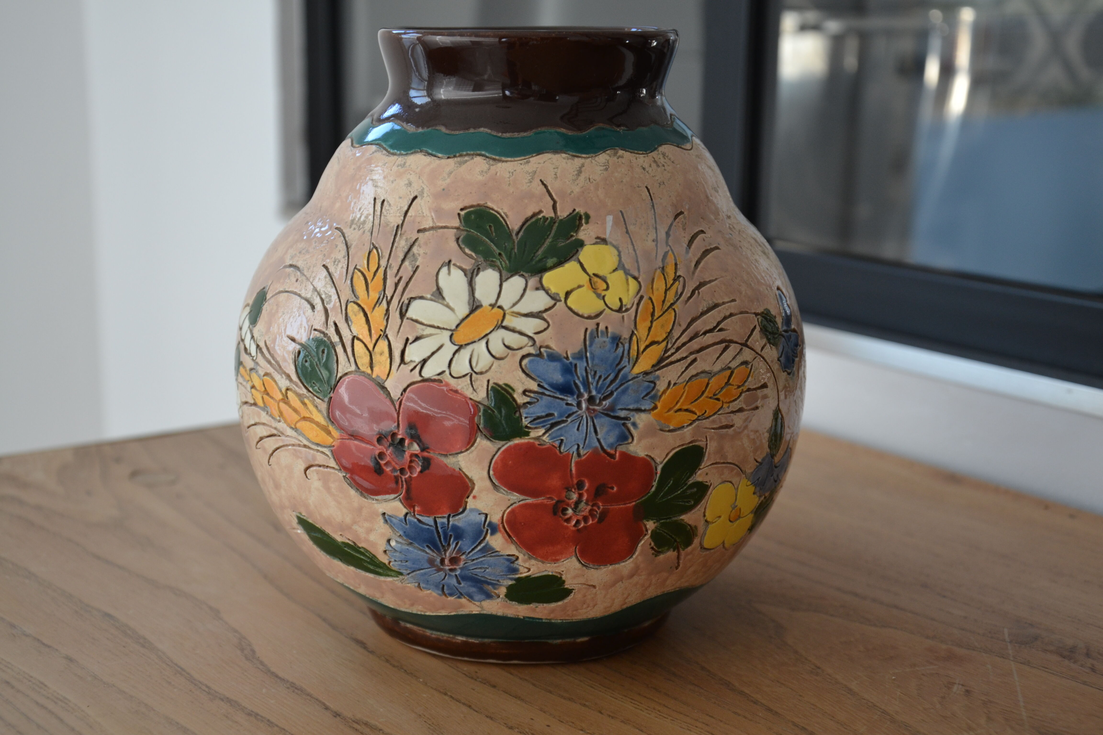 J. Massier vase