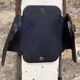 Old Pair of Vintage Blue & White Wooden Skis Mountain Chalet Decor - 218 cm
