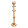 Vintage 1970s rattan parrot coat rack