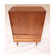 Vintage Danish Scandinavian chest of drawers, sliding doors and drawers